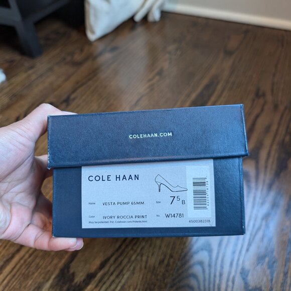 Cole Haan Vesta Pump 65mm, Ivory Roccia Print, 7.5 - Picture 8 of 8
